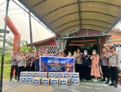 Serdik Sespimmen Polri Dikreg ke-67 Hadir di Handil Semangat, Salurkan Bantuan untuk Warga