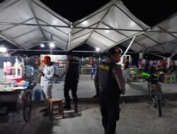 Pastikan Kawasan Transportasi Air Tetap Kondusif, Sat Samapta Polres Sukamara Pantau Pelabuhan Speedboat