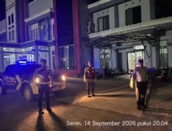 *Patroli Perintis Presisi Polres Bartim Observasi Fasilitas Kesehatan, Pastikan Lingkungan RSUD Aman**
