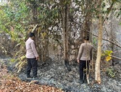 *Groundcheck Hotspot di Ampah Kota, Polisi Pastikan Api Padam dan Tidak Menjalar**