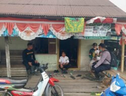 *kolaborasi Polsek Pematang Karau, pemerintah desa, dan masyarakat/MPA serta kondisi faktual di lapangan Guna Cegah Karhutla*