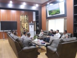 Polres Barito Utara Perkuat Sinergi dan Harkamtibmas Lewat Kunjungan Silaturahmi ke Kantor Bupati
