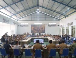 Cegah Kebakaran Hutan dan Lahan, Polres Barito Utara Gelar Rapat Koordinasi Penanggulangan Karhutla