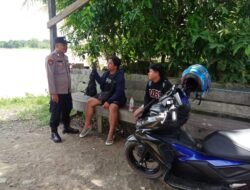 Sejukkan Suasana, Personel Polsek Kurun Gencarkan Program Cooling System