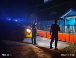 *Jam Rawan Tak Luput dari Pantauan, Satsamapta Bartim Patroli Jaga Fasilitas Publik Tetap Aman*