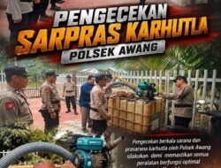 *Polsek Awang Perketat Kesiapsiagaan Karhutla, Personel dan Peralatan Dipastikan Siap Digunakan*