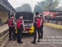 *Satsamapta Polres Bartim Perketat Kesiapan Patroli R4, Pergantian Piket Tak Boleh Ganggu Respons Kamtibmas*