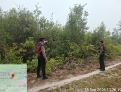 *SATSAMAPTA POLRES BARTIM PERKETAT PATROLI, SISIR HUTAN DAN LAHAN PERKEBUNAN CEGAH KARHUTLA*