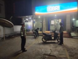Satlantas Polres Bartim Tingkatkan Patroli Malam di Bank BRI Sabarang