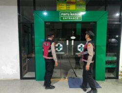 Polsek Dusun Timur Patroli Malam Cek Keamanan RS Tamiang Layang