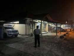 Patroli Mako Satsamapta Polres Bartim Sasar Rumjab Wakapolres, Pastikan Keamanan Lingkungan