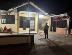 Satsamapta Polres Bartim Laksanakan Patroli di Rumjab Kapolres, Jaga Keamanan Lingkungan