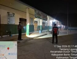 Patroli Jawara Presisi Pastikan Lingkungan MI Al-Fitrah Aman