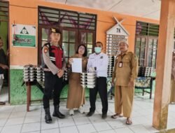 Saat Pagi Dimulai, Sat Samapta Pastikan MBG Siap Dinikmati