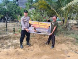 Cegah Asap! Polsek Marikit Ingatkan Bahaya dan Larangan Karhutla