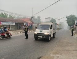 *POLISI TURUN SEJAK PAGI, SIMPANG KARTIKA DIPASTIKAN AMAN, TERTIB DAN LANCAR*