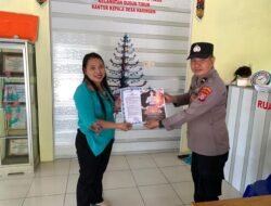 *SATBINMAS POLRES BARTIM PERTEGAS LARANGAN KARHUTLA, MAKANLUMAT KAPOLDA DISAMPAIKAN LANGSUNG KE WARGA*