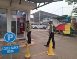 *CEGAH GANGGUAN KAMTIBMAS, SATLANTAS BARTIM PERIKSA KONDISI ATM DAN PANTAU AREA PERBANKAN*
