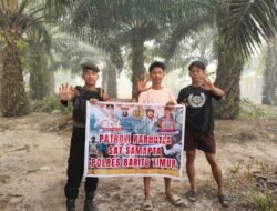 *SATSAMAPTA POLRES BARTIM SISIR PERKEBUNAN PT. ISA, PERKUAT CEGAH KARHUTLA*