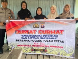 PERSONEL PULAU PETAK LAKSANAKAN KEGIATAN “JUM’AT CURHAT” GUNA MENDENGAR KELUHAN MASYARAKAT SECARA LANGSUNG