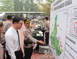 Kesiapsiagaan Penuh dan Mandiri, Polres Barito Utara Gelar Pasukan serta Sarpras Penanggulangan Karhutla
