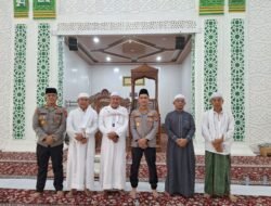 Polres Barito Utara Tingkatkan Kamtibmas, Kapolres Sampaikan Imbauan di Masjid Raya