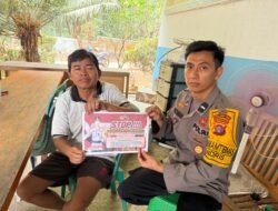 *POLSEK BENUA LIMA TEGASKAN LARANGAN BAKAR HUTAN DAN LAHAN, WARGA KANDRIS DIAJAK CEGAH KARHUTLA*