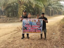 *CEGAH KARHUTLA, SATSAMAPTA POLRES BARTIM PERKETAT PATROLI DI AREAL PERKEBUNAN PT. ISA*