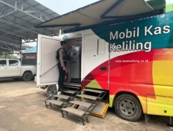 *MOBIL ATM BANK KALTENG DIPANTAU KETAT, SATSAMAPTA PASTIKAN KEAMANAN DAN KELANCARAN LAYANAN*