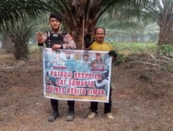 *CEGAH TITIK HOTSPOT, SATSAMAPTA POLRES BARTIM PERKETAT PATROLI DI AREAL PT. ISA II*