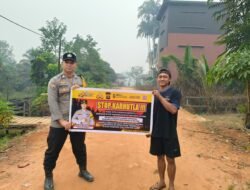 Cegah Asap! Polsek Marikit Ingatkan Bahaya dan Larangan Karhutla