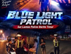 **Blue Light Patrol Satlantas Sasar Terminal Tamiang Layang, Cegah Street Crime dan Premanisme**