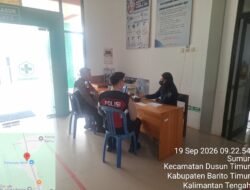 *Tim Patroli Presisi Observasi UPTD Puskesmas Tamiang Layang, Berikan Imbauan Keamanan Saat Pelayanan Masyarakat**