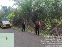 *Patroli Kota Presisi Satsamapta Polres Bartim Pastikan Hutan dan Perkebunan Aman dari Karhutla dan Gangguan Kamtibmas*