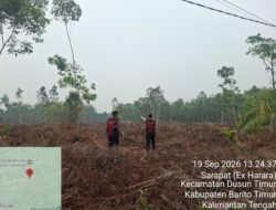 *Tim Patroli Presisi Observasi Lahan Warga Rawan Terbakar, Imbau Pemilik Tidak Membakar Lahan*