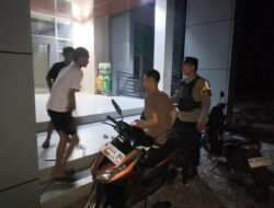 Polsek Pematang Karau Bubarkan Aktivitas Minum Alkohol Remaja di Fasilitas Sekolah
