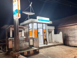 Patroli KRYD Polsek Dusun Tengah Awasi Keamanan Bank BNI Unit Ampah Kota