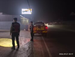 **Patroli Jawara Presisi Satsamapta Sisir Wilayah pada Jam Rawan, Pastikan Permukiman hingga Perkantoran Tetap Aman**