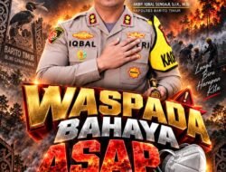 *Asap Karhutla Semakin Pekat, Kapolres Bartim Imbau Warga Gunakan Masker Saat Beraktivitas di Luar Ruangan*