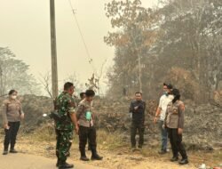 Kapolres Gunung Mas Turun Langsung Monitor Hotspot dan Penanganan Karhutla