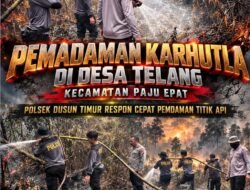 *TAK HANYA PANTAU HOTSPOT, PERSONEL POLRES BARTIM TURUN LANGSUNG PADAMKAN KARHUTLA*