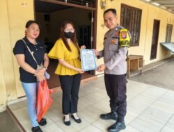 *Bhabinkamtibmas Polres Bartim Perkuat Pencegahan Karhutla, Sosialisasi Maklumat Kapolda hingga Door to Door*