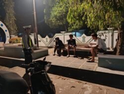 **Blue Light Patrol Satlantas Bartim Sasar Titik Rawan Laka dan Street Crime di Malam Hari**