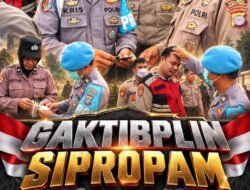 **Usai Apel Pagi, Propam Polres Bartim Gelar Gaktiblin Cegah Pelanggaran Sejak Dini**