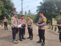 **Kapolsek Benua Lima Pimpin Gaktiblin, Pastikan Disiplin dan Kesiapan Personel**