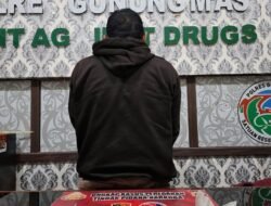 Satresnarkoba Polres Gunung Mas Amankan Terduga Pengedar, Dua Paket Diduga Shabu Disita