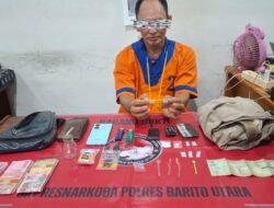 Polres Barito Utara Ungkap Peredaran Sabu7,33 Gram di Kapal Penyeberangan Sungai Barito