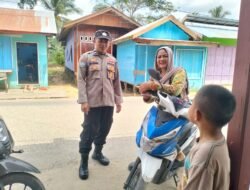 Polsek Katingan Tengah Sambang Kamtibmas