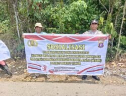 *Polsek Patangkep Tutui Sosialisasikan Zona Integritas, Tegaskan Pelayanan Polri Tanpa Biaya**