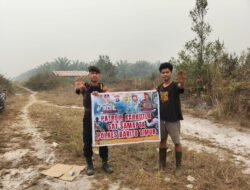 *Patroli Karhutla Satsamapta Bartim Sasar PT ISA I dan AMS, Pegawai Diajak Bersama Jaga Lingkungan**